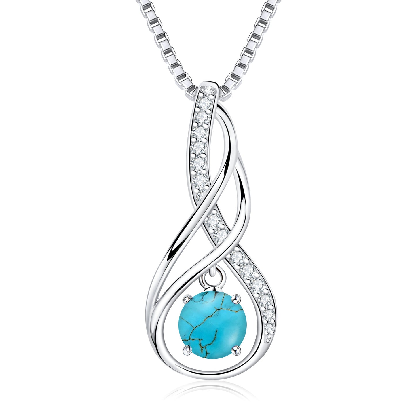 Zodiac Constellation Necklace - S925 Sterling Silver Birthday Gift for Women