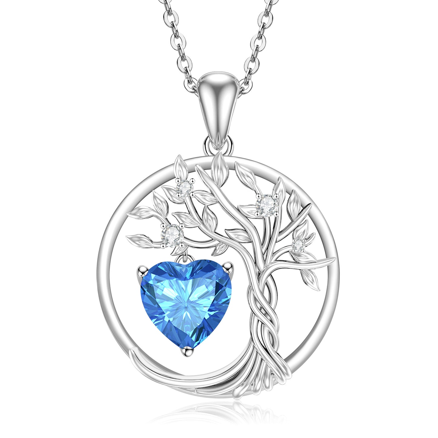 Zodiac Constellation Necklace - S925 Sterling Silver Birthday Gift for Women