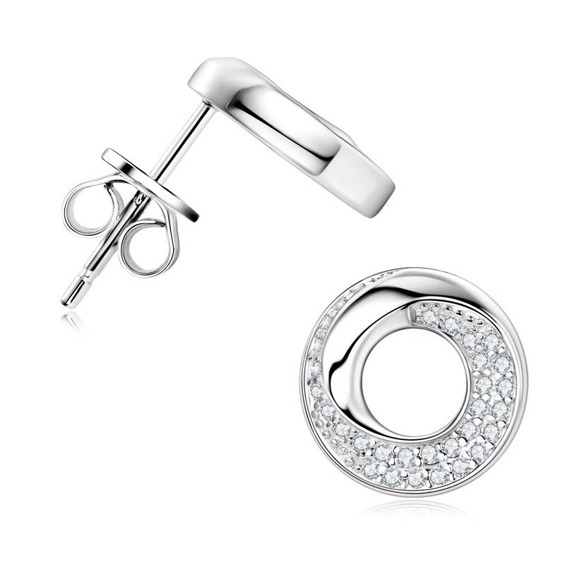 2025 Premium Moissanite Earrings - S925 Sterling Silver Fashion Jewelry for Women