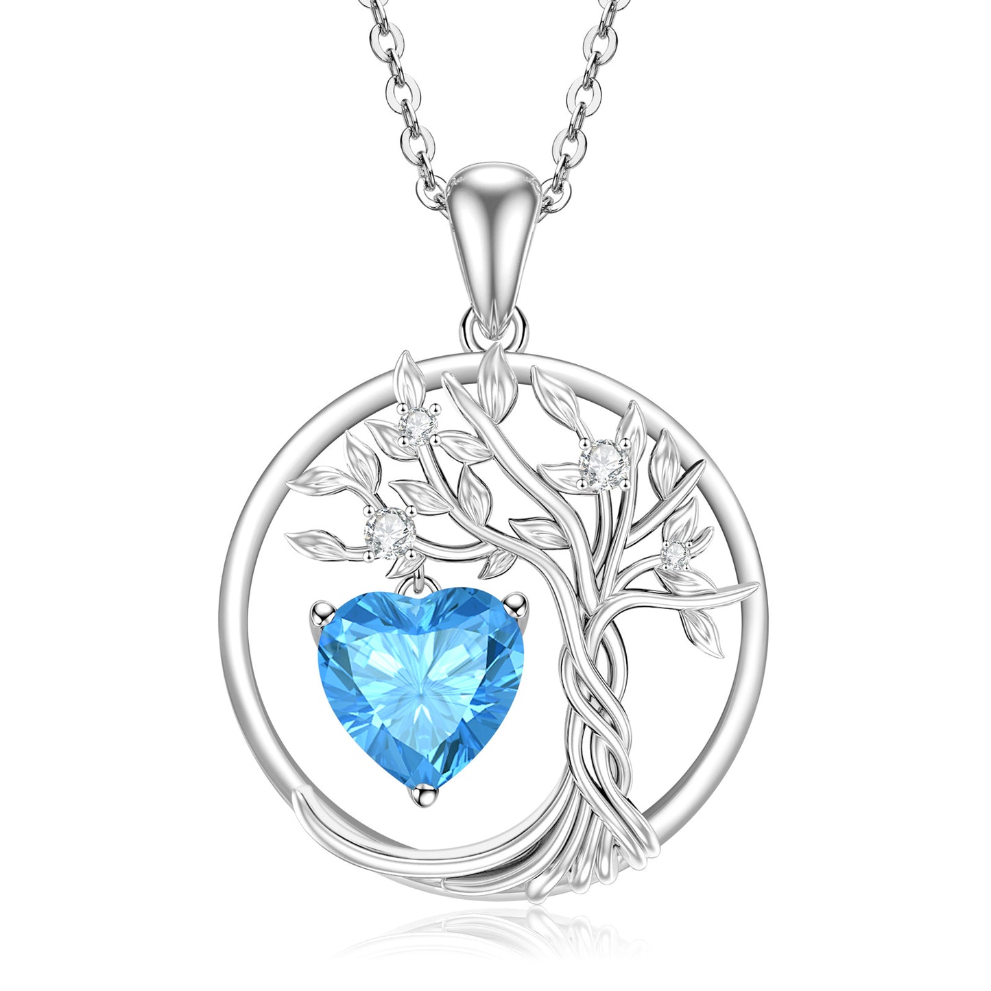 Zodiac Constellation Necklace - S925 Sterling Silver Birthday Gift for Women