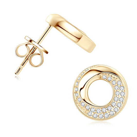 2025 Premium Moissanite Earrings - S925 Sterling Silver Fashion Jewelry for Women