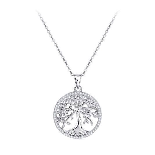 Moissanite Leaf Earrings - Sterling Silver Nature Drop Design