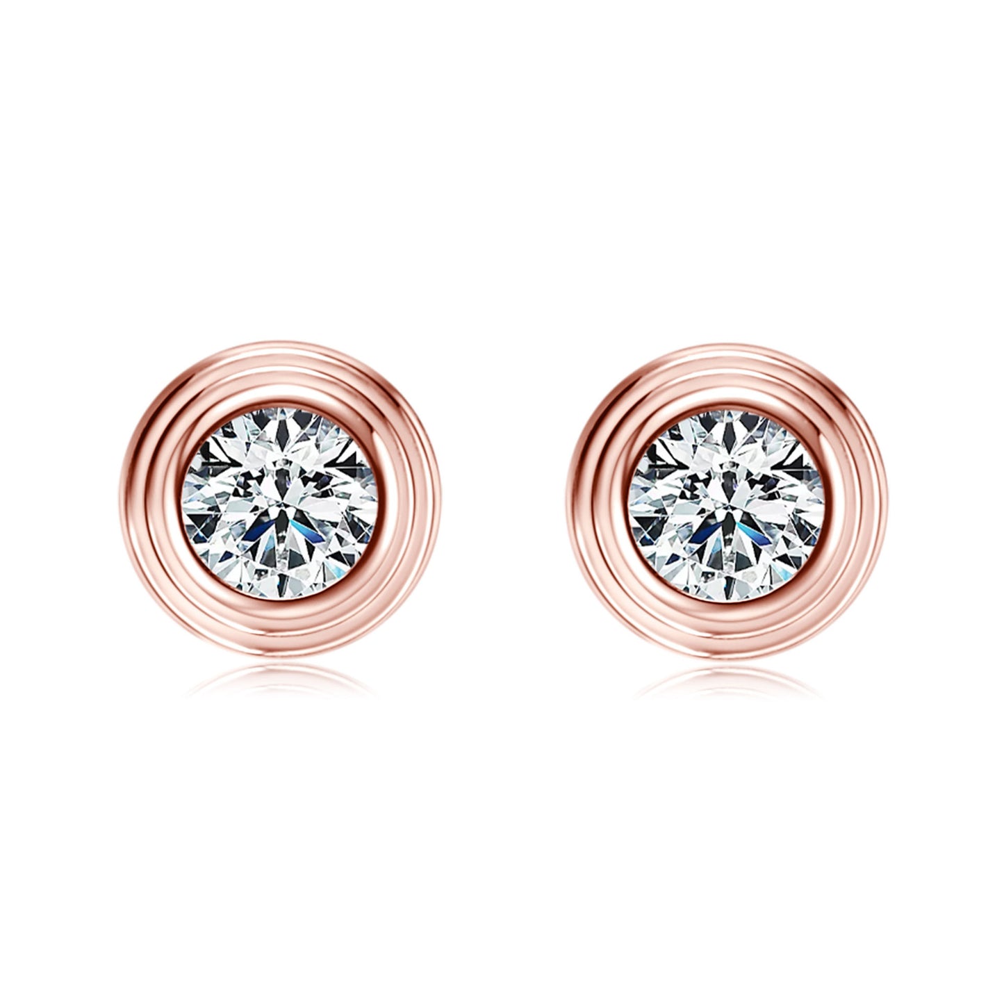 Minimalist Dome Stud Earrings - S925 Sterling Silver Bubble Design Jewelry